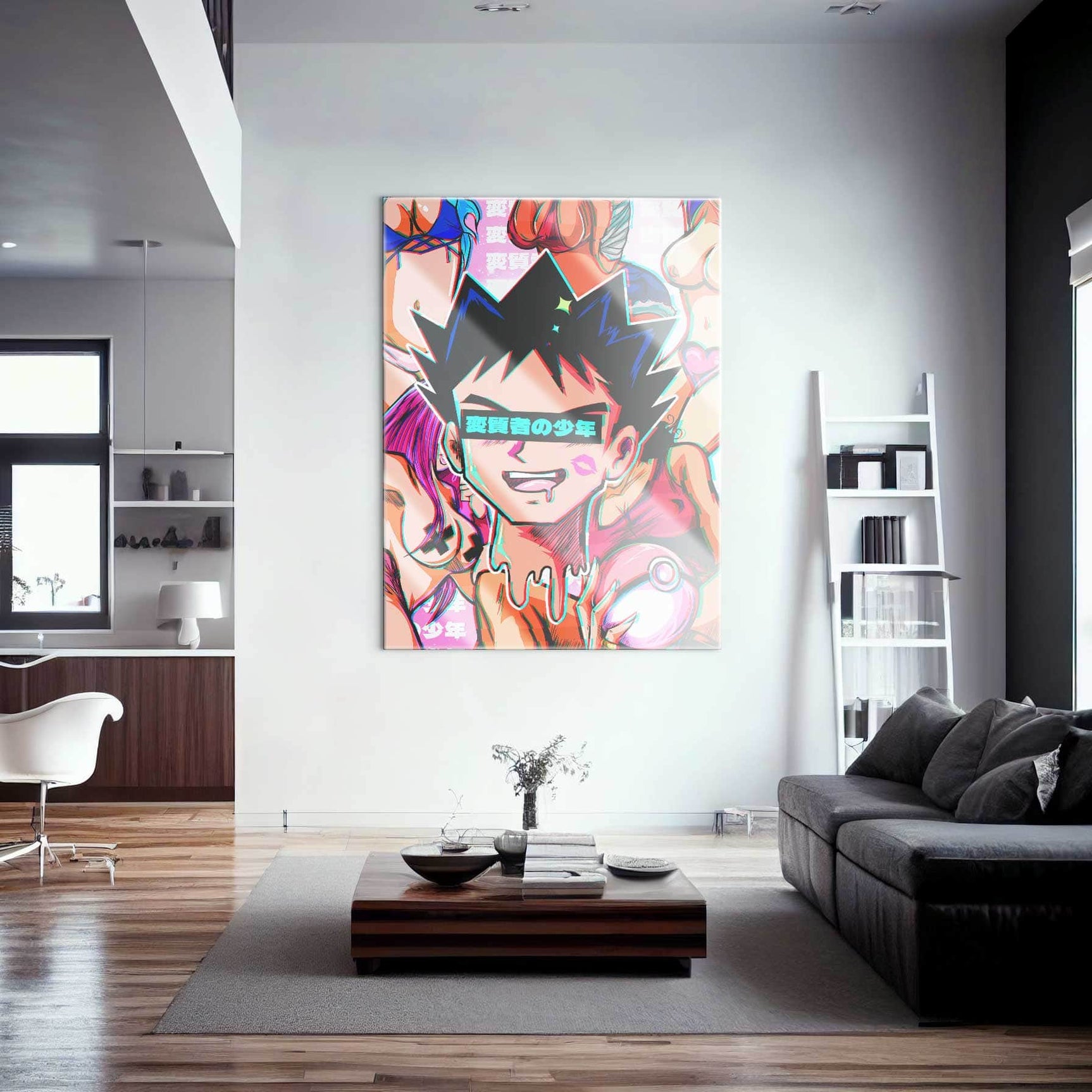 QR Pervy Boy NFT 10 Brock Edition Wall Art