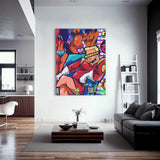 QR Pervy Boy NFT 11 Zapp Edition Wall Art