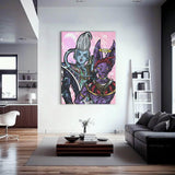 Berrus X Whis Wall Art