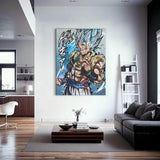 Gogeta Mastered Wall Art