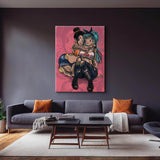 Bulma X Chichi Wall Art