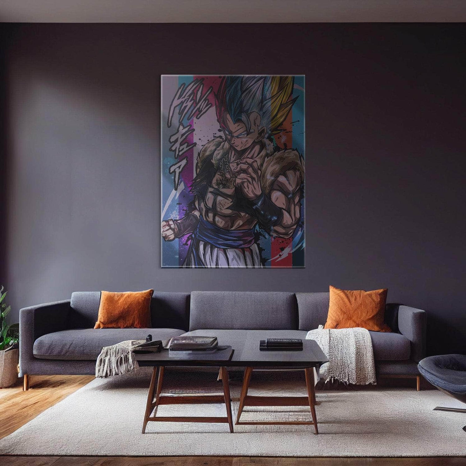 Gogeta All Forms Wall Art