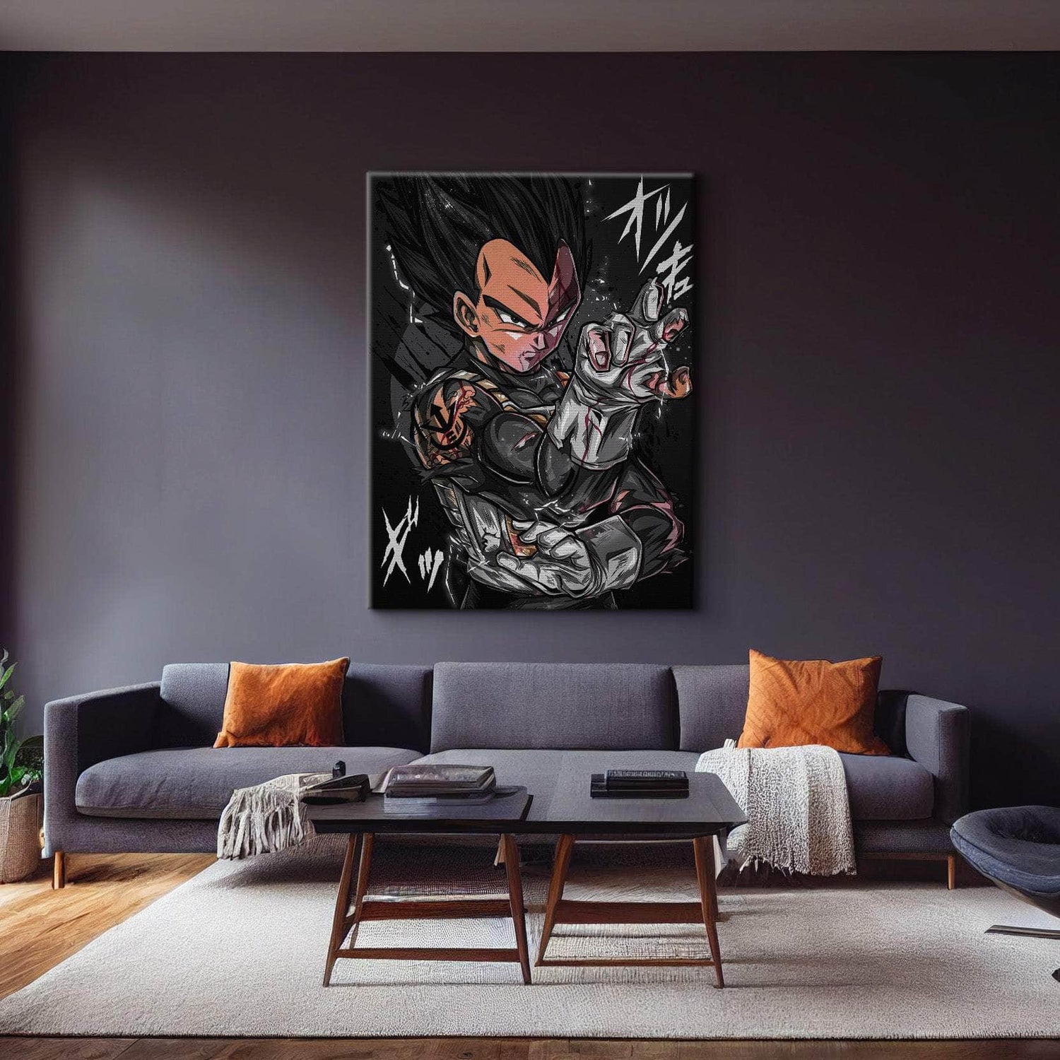 Base Vegeta Warm Wall Art