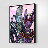 Berrus X Whis Wall Art