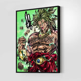 Broly Wall Art