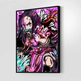 Nezuko Wall Art