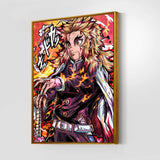 Rengoku Wall Art