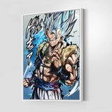 Gogeta Mastered Wall Art