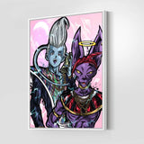 Berrus X Whis Wall Art