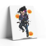 Vegeta Nike Tech Wall Art